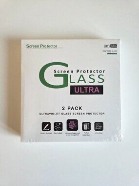 amFilm Tempered Glass Screen Protector Samsung Galaxy S20+ 2 Pack